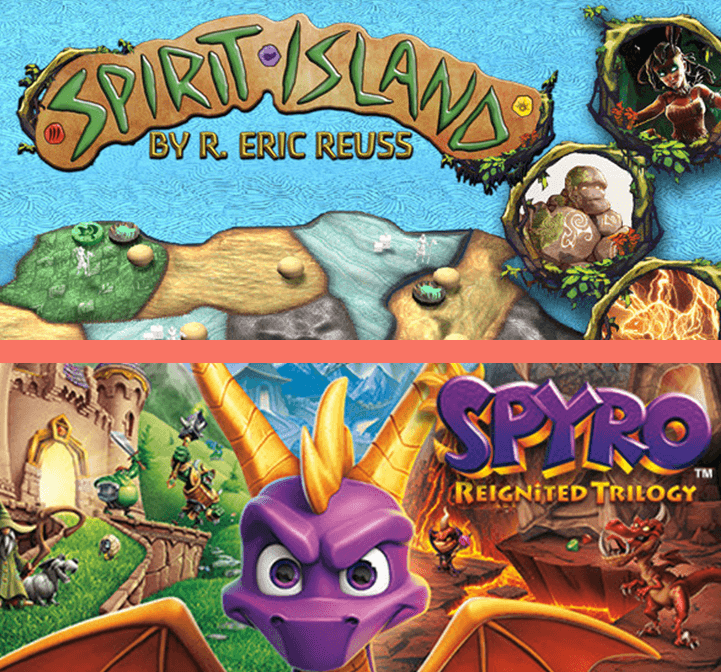Ep. 9 – Spirit Island and Spyro